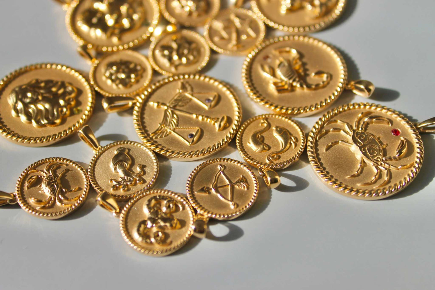 The Story Behind Zodiac Medallion Jewelry with Birthstones