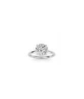 Cleo Solitaire Engagement Ring with 2ct brilliant cut diamond in platinum setting