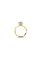 Cleo Solitaire Engagement Ring with 2ct brilliant cut diamond in 18K gold setting