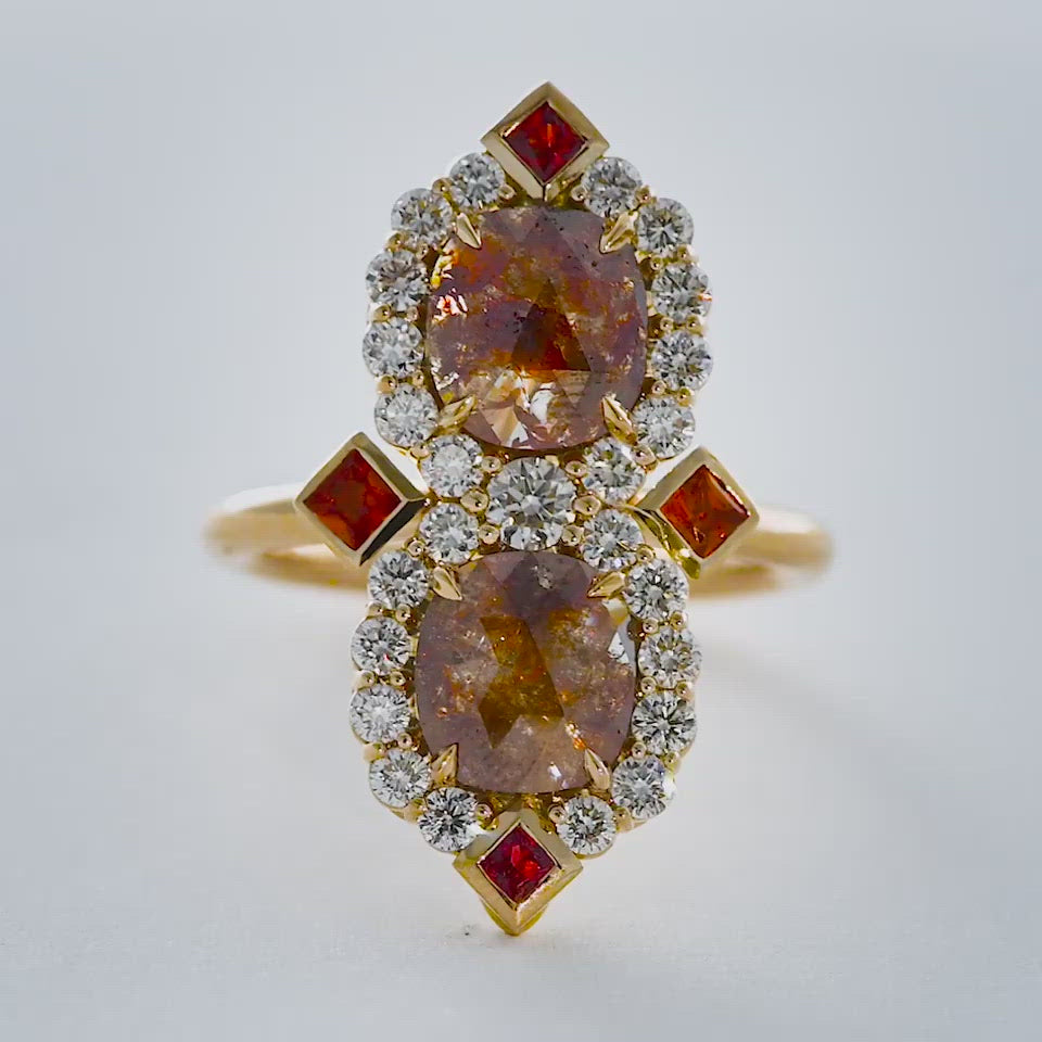 Sherah Rose Cut Diamond Ring