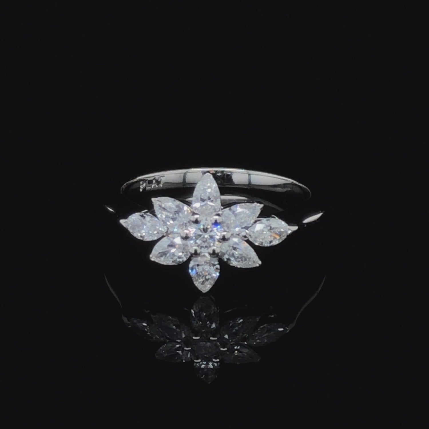 Daisy Engagement Ring