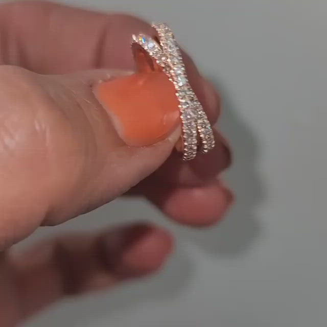 Leila Diamond Wedding Band