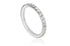Mona Diamond Wedding Band in 18K yellow gold with EF VVS diamonds, 1.06 carats.