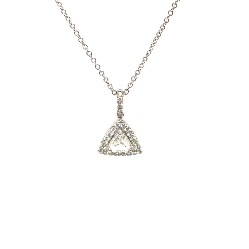 Buy Shaya by CaratLane The Girl Boss Triangle Charm Necklace Online