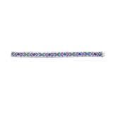 Multi color Sapphire Bracelet - Sam Gavriel Fine Jewelry