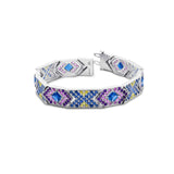 Multi color Sapphire Bracelet