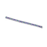Multi color Sapphire Bracelet - Sam Gavriel Fine Jewelry
