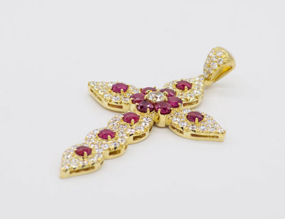 Burmese Rubies and Diamonds - Sam Gavriel Fine Jewelry