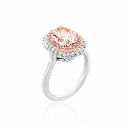 Tiffany Pink Diamond Engagement Ring Elegant Unique Jewelry