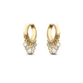 Nina Diamond Huggie Earrings